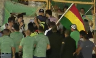 Oriente Petrolero celebró el triunfo/Foto. Captura de pantalla