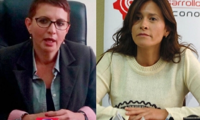 Susana Rivero y Patricia Ballivián/Foto. Kandire