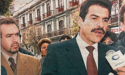 Jorge Richter y Manfred Reyes Villa
