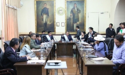 Concejo municipal de Cochabamba.