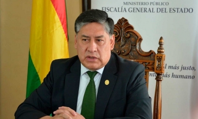 El Fiscal General del Estado, Juan Lanchipa Ponce