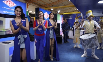 Presentaron un stand innovador/Foto. YPFB