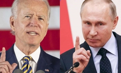 Joe Biden y Vladimir Putin