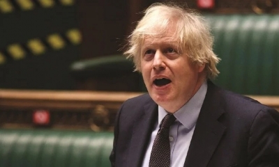 El primer ministro inglés, Boris Johnson.