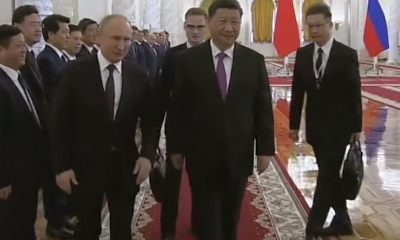 Xi Jinping y Vladimir Putín/Foto. Captura de pantalla