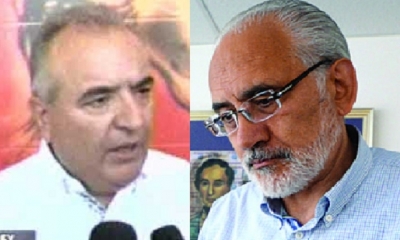 Miguel Ángel Feeney y Carlos Mesa/Foto. Kandire
