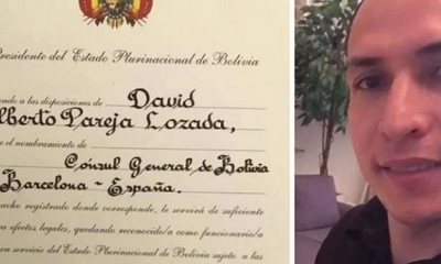 Alberto Pareja Lozada, cónsul de Bolivia en Barcelona, España
