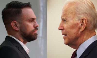 Eduardo Del Castillo y el presidente de EEUU, Joe Biden
