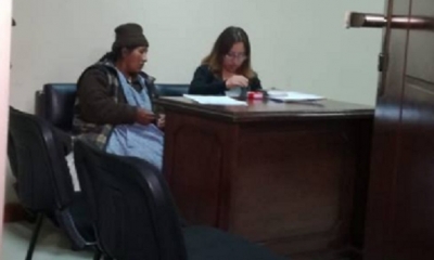 La mujer no puedo acreditar su estado de salud/Foto. RRSS