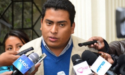 Elmar Callejas, diputado del MAS/Foto. RRSS