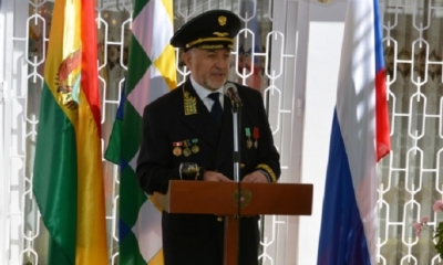 Vladimir Sprinchan. Embajador de Rusia en Bolivia. Foto: Internet