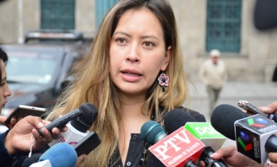  Valeria Silva, diputada del MAS/Foto. RRSS