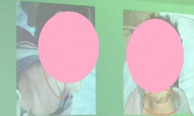La madre fue aprehendida/Foto. RRSS