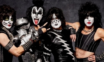 Integrantes del histórico grupo Kiss