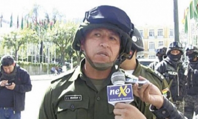 El coronel José Luis Aranibar fue implicado en la muerte de cooperativista minero. Foto: ANF