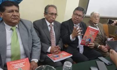 Así presentaron los médicos un proyecto alterno al SUS/Foto. RRSS