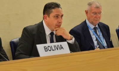 Héctor Arce, ministro de Justicia/Foto. RRSS