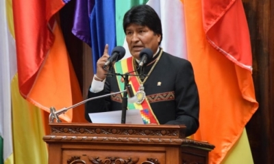 El presidente Evo Morales