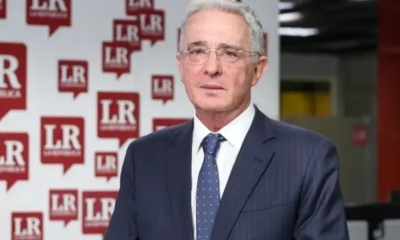 El expresidente colombiano Álvaro Uribe