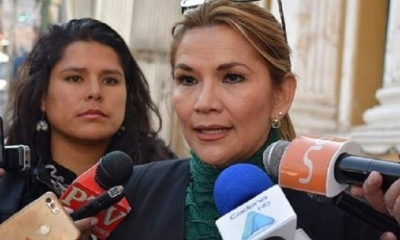 Jeanine Añez, senadora de UD/Foto. RRSS