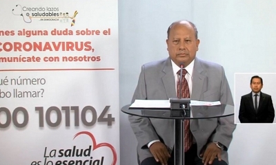 El jefe nacional de Epidemiología, Virgilio Prieto