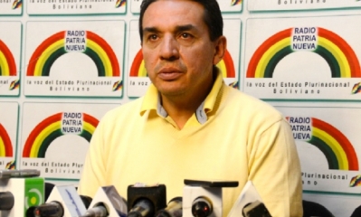 Ministro de Economía, Mario Guillen/Foto. ABI