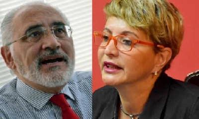 Carlos Mesa y Susana Rivero/Foto. Kandire