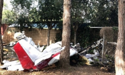 Según los informes, se trata de un avión experimental monomotor de ala fija/Foto. RRSS