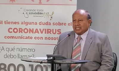 El jefe de Epidemiología del Ministerio de Salud, Virgilio Prieto