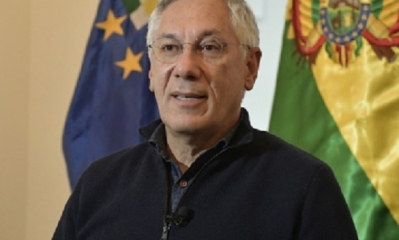Eduardo Rodríguez Veltzé, agente de Bolivia en La Haya/Foto. ABI
