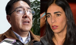 Gabriela Montaño y  Gonzalo Barrientos/Foto. RRSS	
