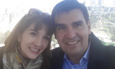 Ingrid Lazaneo llevaba una carta para Donald Trump/Foto. RRSS