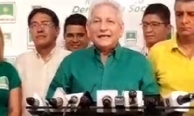 Rubén Costas, presidente de Demócratas/Foto. RRSS