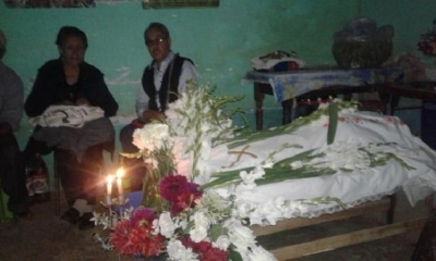El velorio se instaló en la casa de la familia, en una población de Chulumani.