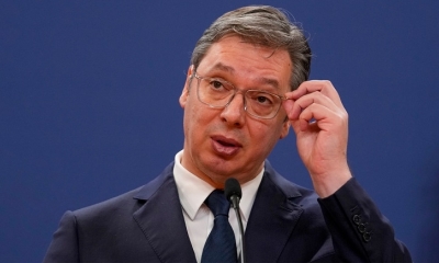 El presidente de Serbia, Aleksandar Vucic