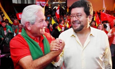 El líder de Unidad Nacional (UN), Samuel Doria Medina, ofreció declinar su candidatura para que Rubén Costas sea el postulante