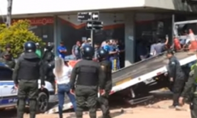 Hubo enfrentamientos/Foto. Captura de pantalla