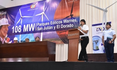 El presidente Evo Morales