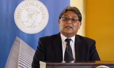 Edwin Rojas, presidente del Banco Central de Bolivia