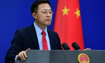 Zhao Lijian, portavoz del Ministerio de Relaciones Exteriores de China