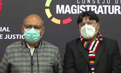 El presidente del TSJ y del CM se pronunciaron. Foto: AJN.