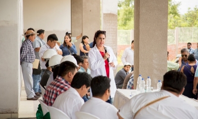 Coordinadora de la Brigada médica Cubana