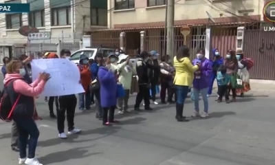 Padres de familia del Centro de Educación y Adaptación Infantil protestan.