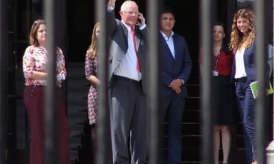 El expresidente reaccionó asegurando no tener 