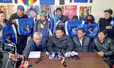 La dirigencia el MAS afín a Morales
