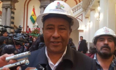 José Domingo Vásquez, secretario ejecutivo de la Federación Sindical de Trabajadores Petroleros de Bolivia/Foto. RRSS