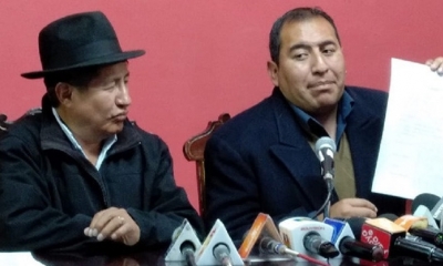 Rafael Quispe y Wilson Santamaría/Foto. RRSS