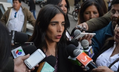 La ministra de Salud, Gabriela Montaño