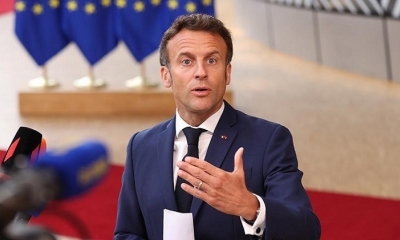 El presidente de Francia, Emmanuel Macron.