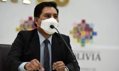  Ministro de Salud y Deportes, Jeyson Auza